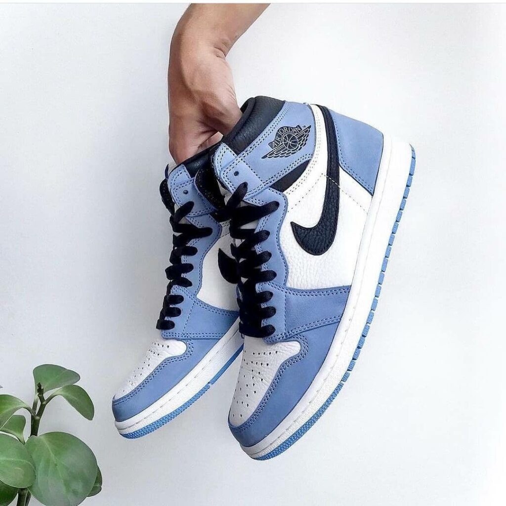 nike x jordan 1 blue