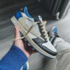 travis scott Fragment shoes first copy jordan-1 low
