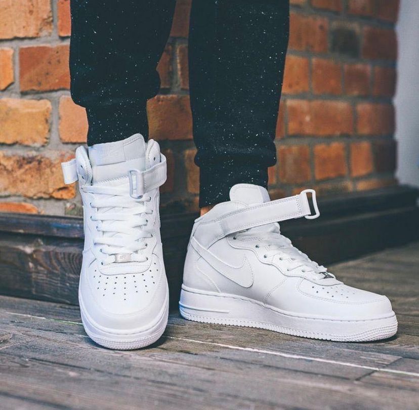 Air force 1 high belt shoe white - shoeseller.in