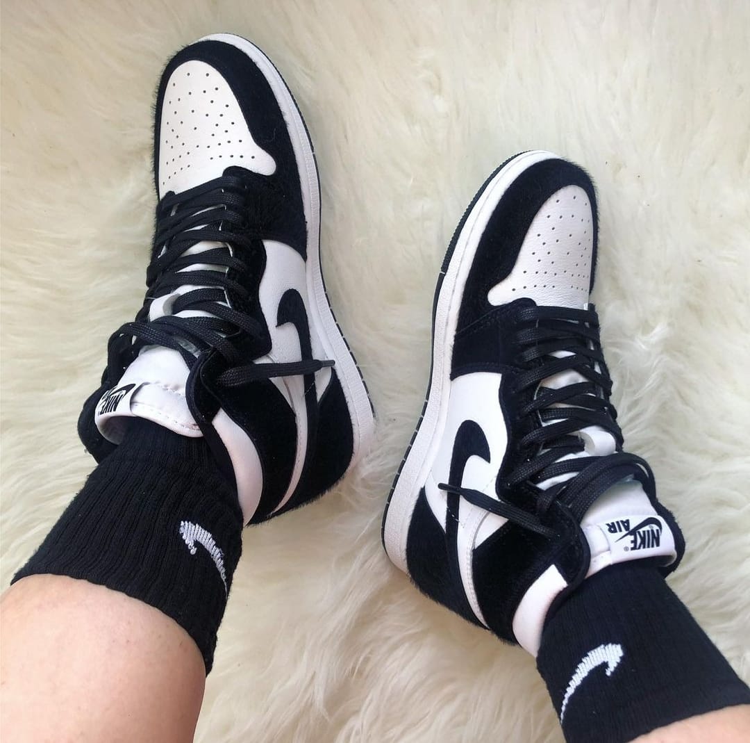 First copy air jordan 1 panda shoe with cash on delivery | shoeseller.in