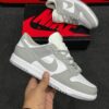 Air jordan 1 panda dunk shoes grey