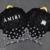 Amiri Tshirt on sale- Black and White - Image 4