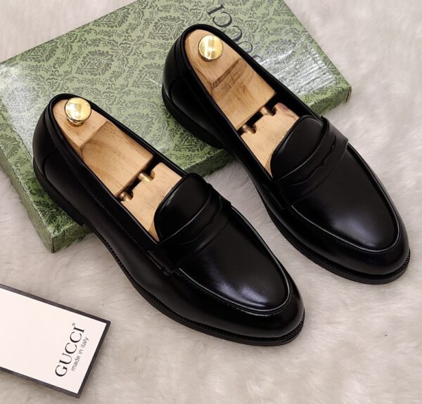 men party ware formal shoes high quality cash on delivery black pic