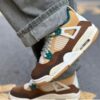 Air jordan  brown basketball shoes on sale in - Image 4