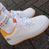 Nike airforce yellow shoes on sale