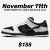 First copy  Nike SB Dunk Low x TightBooth White - Image 3