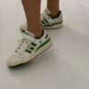 FIRST COPY ADIDAS FORUM 84 WHITE GREEN SNEAKER FOR MEN - Image 5