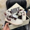 First Copy Air Jordan 1 x A Ma Maniére 'Sail and Burgundy - Image 5