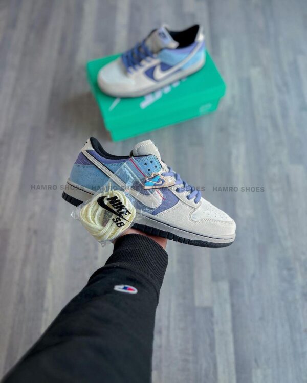 First copy Nike Otomo katsuhiro x NikeSb dunk low grey blue - Image 2
