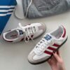 FIRST COPY ADIDAS SAMBA RED SHOE