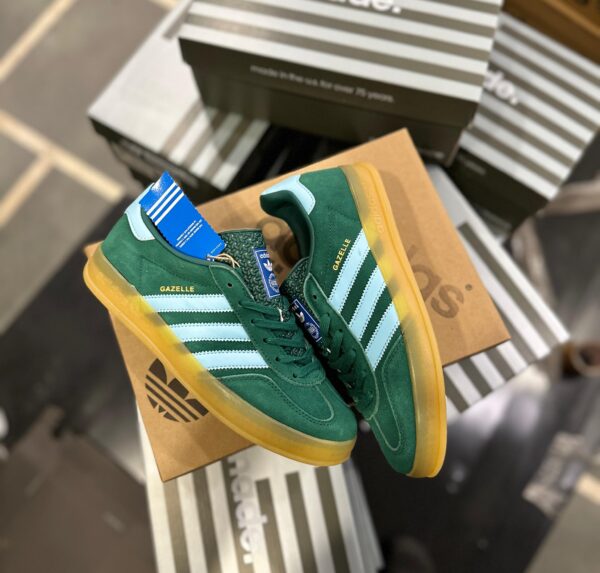 First copy Adidas GAZELLE INDOOR GREEN for men - Image 3