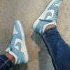 First copy nike SB Blue Dunk Sneakers shoe for men