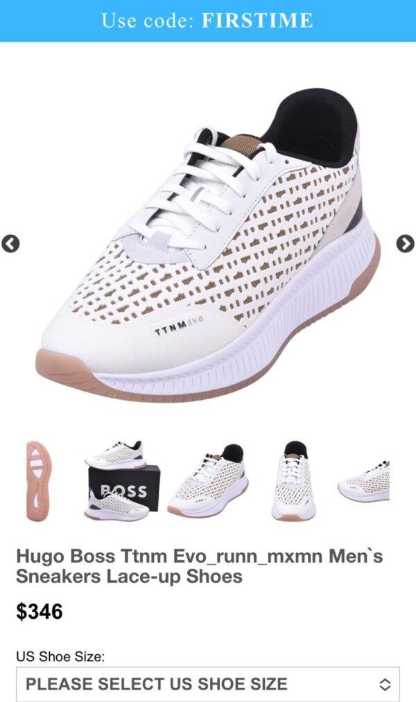 FIRST COPY HUGO BOSS-ttnm SNEAKER - Image 8