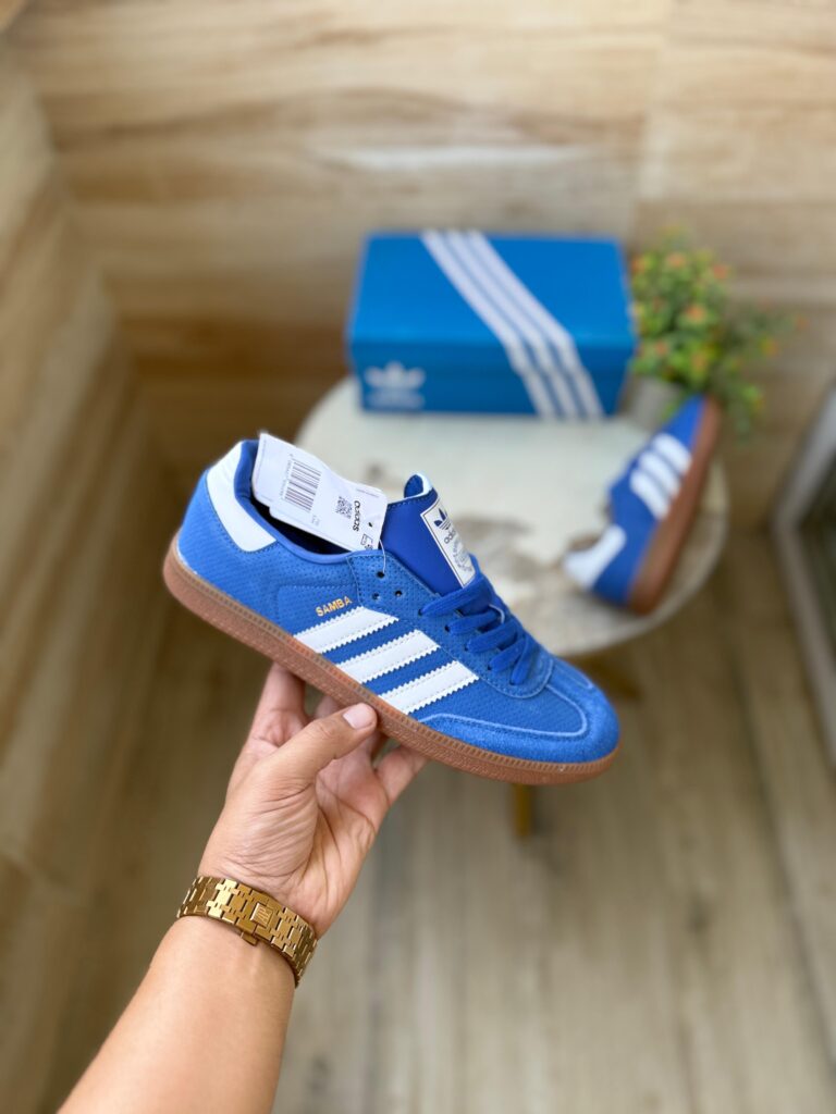 FIRST COPY ADIDAS ORIGINAL SAMBA ROYAL BLUE (4)