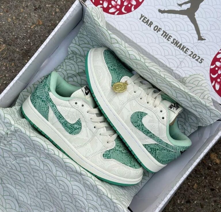 FIRST COPY AIR JORDANS RETRO 1 SNAKE OF THE YEAR 2025  (1)