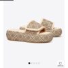 FIRST COPY TORY BURCH BUBBLE PLATFORM SLIDES WITH TORY BOX - Image 2