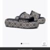 FIRST COPY TORY BURCH BUBBLE PLATFORM SLIDES WITH TORY BOX