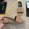 FIRST COPY YSL BLOCK HEELS - Image 2