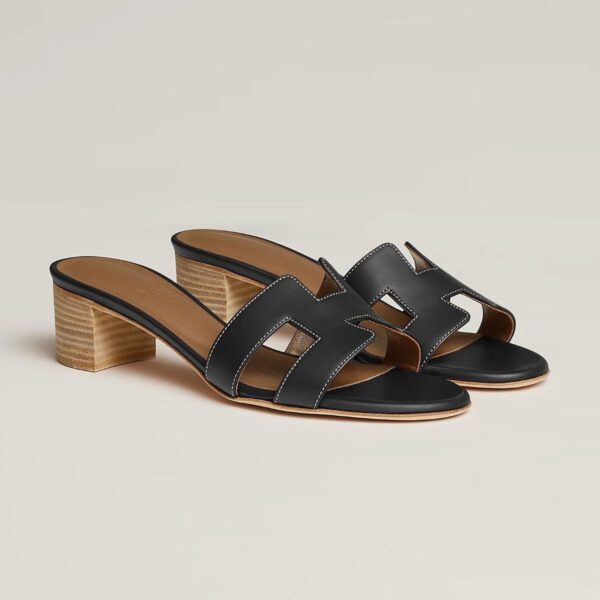 FIRST COPY HERMES BLOCK HEELS - Image 2