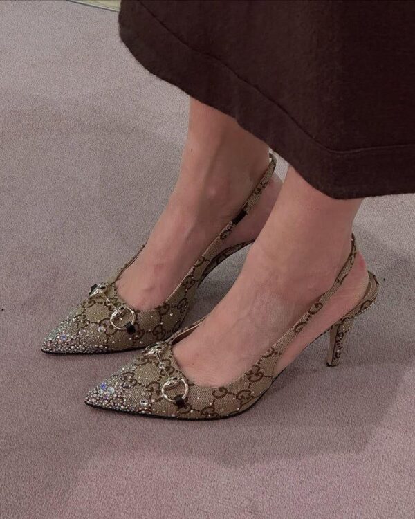FIRST COPY Gucci Sparkle Heels - Image 2