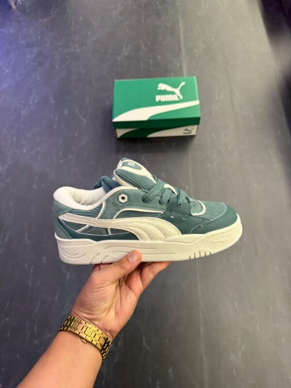 FIRST COPY Puma Suede 180 Grey Green – Retro Vibes - Image 2