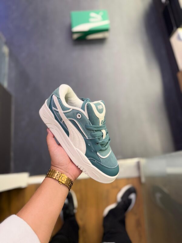 FIRST COPY Puma Suede 180 Grey Green – Retro Vibes - Image 3