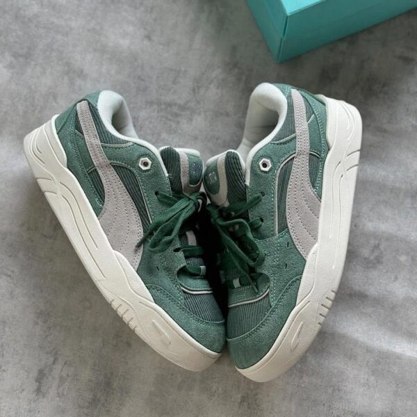 FIRST COPY Puma Suede 180 Grey Green – Retro Vibes - Image 4