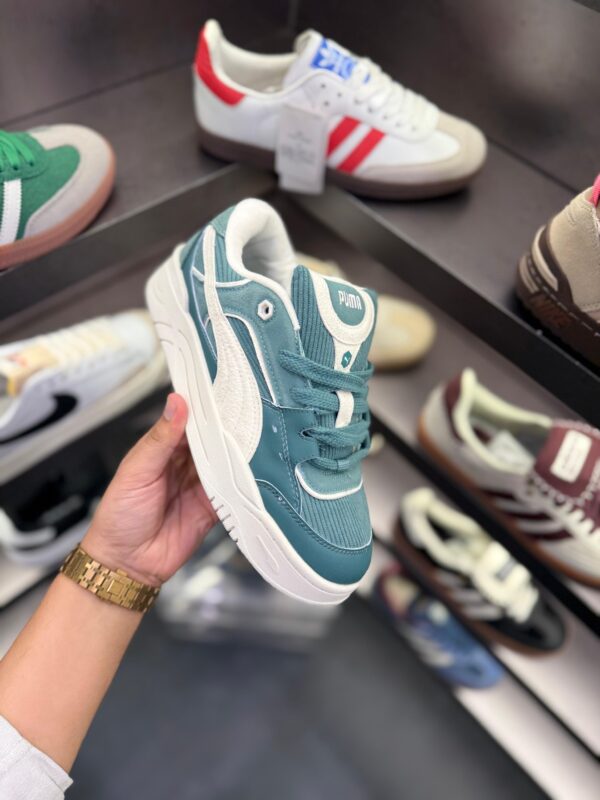FIRST COPY Puma Suede 180 Grey Green – Retro Vibes - Image 5