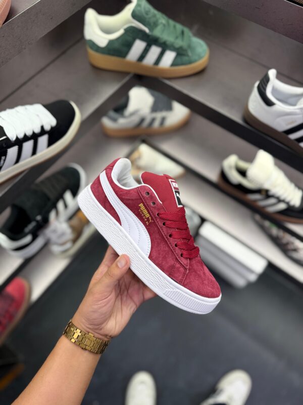 FIRST COPY  PUMA CLASSIC SUEDE RED