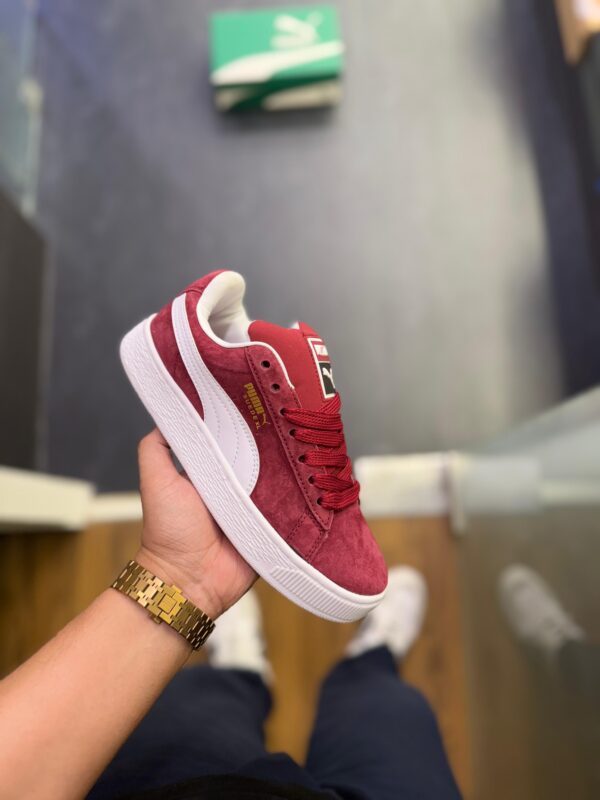 FIRST COPY  PUMA CLASSIC SUEDE RED - Image 5