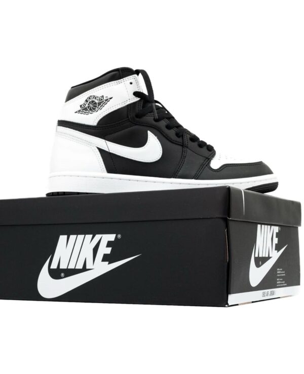 FIRST COPY Nikee Air jordan 1 High Og Black White semi Ua