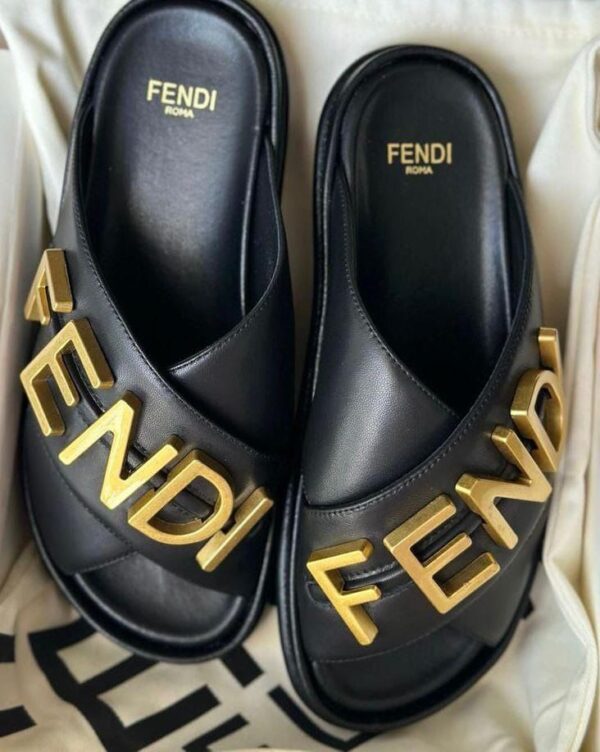 FIRST COPY FENDI CROSS SLIPONS - Image 3