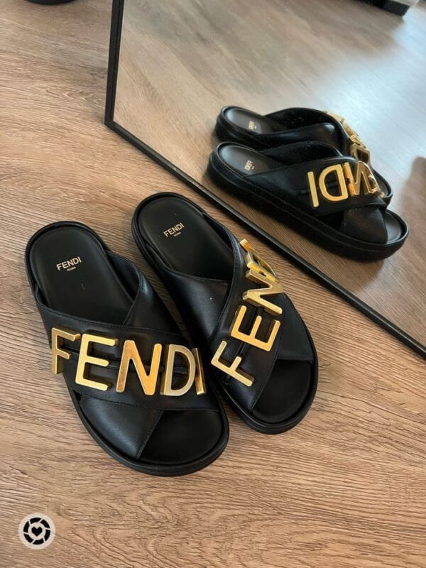 FIRST COPY FENDI CROSS SLIPONS - Image 2