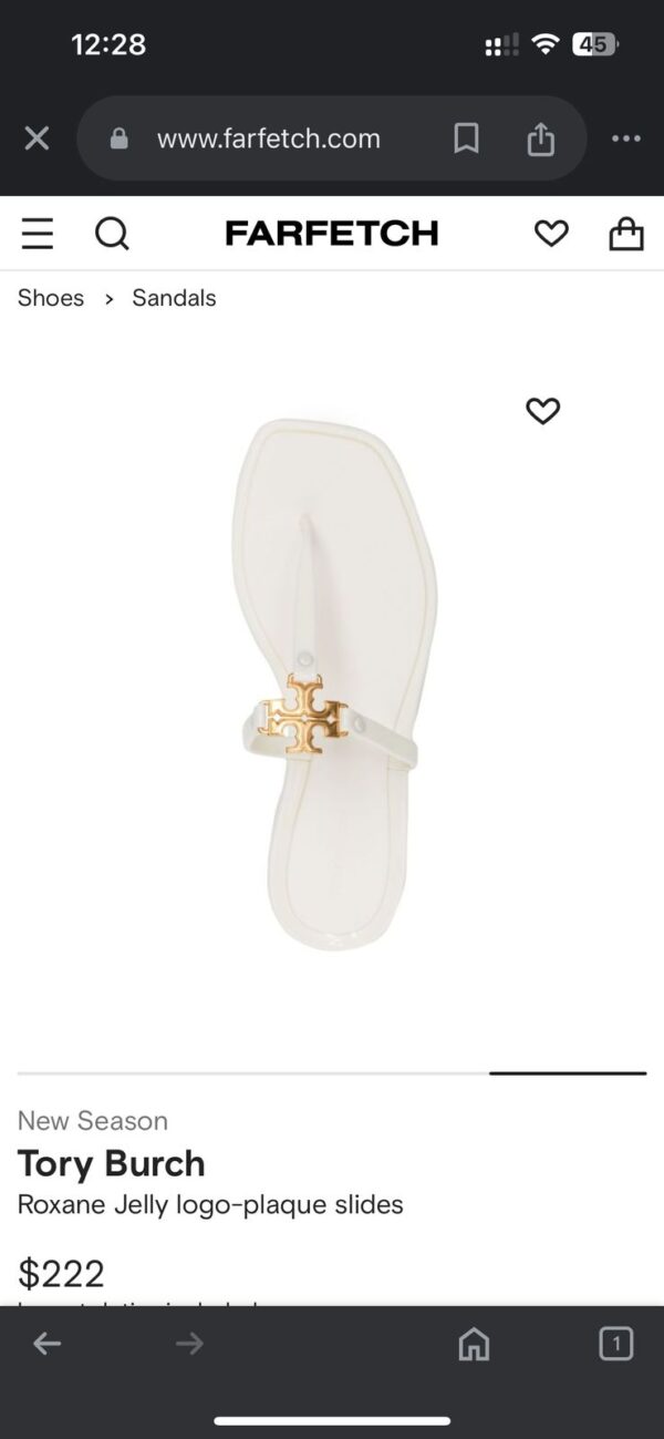 FIRST COPY TORY BURCH FLATS WITH BRAND BOX - Image 5