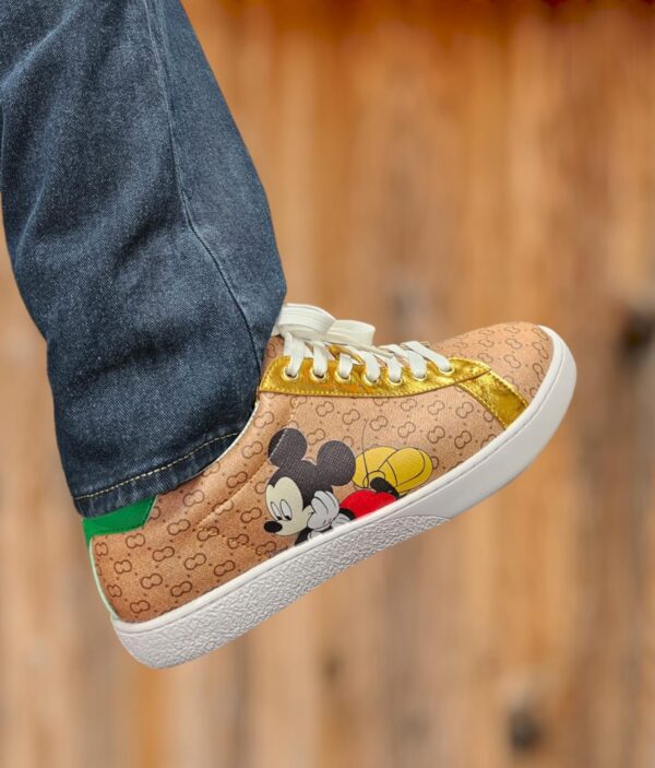 FIRST COPY Gucci X Disney Mickey Mouse Sneaker - Image 3