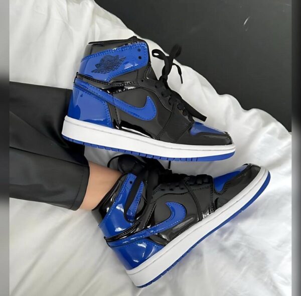 FIRST COPY AIR JORDANS RETRO 1 PATENT ROYAL BLUE - Image 6