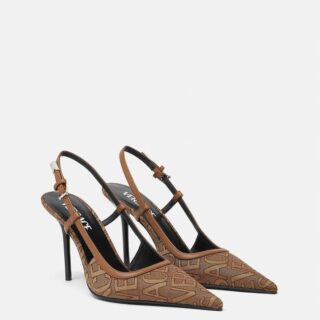First Copy VERSACE Fabric Heels – Luxurious Elegance for Every Step