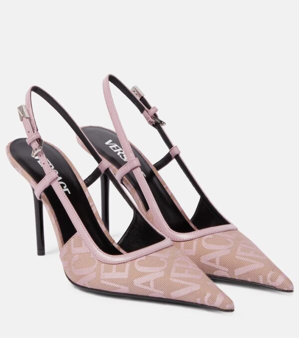 First Copy VERSACE Fabric Heels – Luxurious Elegance for Every Step - Image 2
