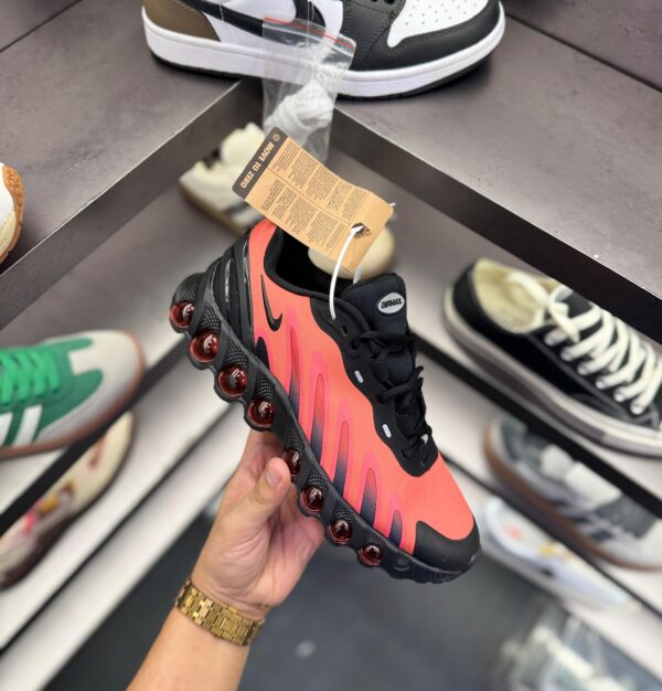 FIRST COPY NIKE AIR MAX DN8 – BLACK RED CRIMSON - Image 7