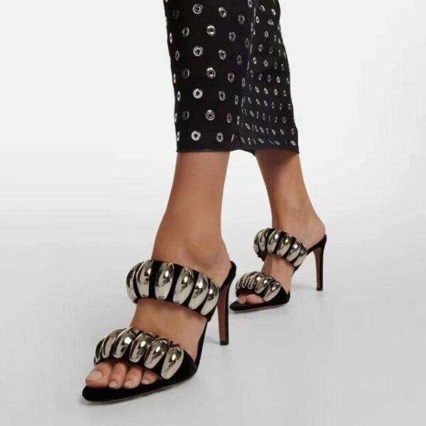 FIRST COPY ALAÏA LUXURY SANDALS – IN STOCK NOW - Image 2