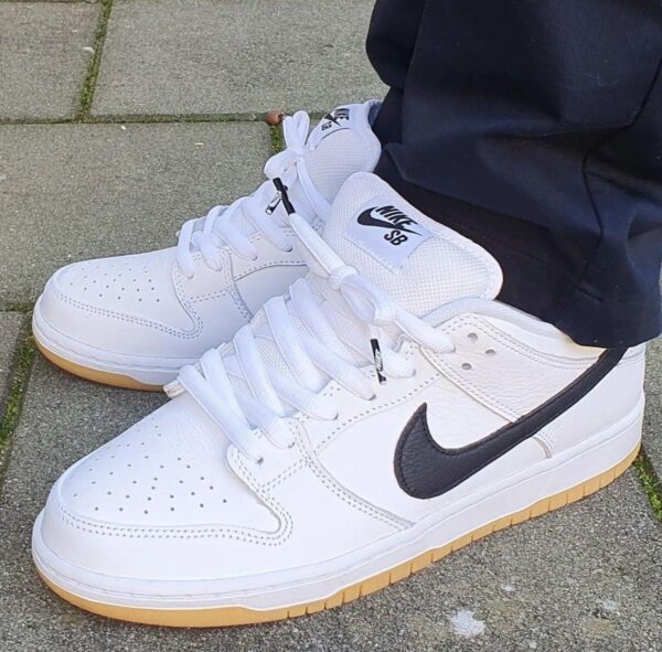 FIRST COPY NIKE SB DUNK LOW "WHITE GUM" FOR MEN - Image 4