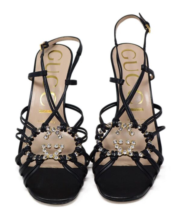 FIRST COPY GUCCI CRYSTAL HEELS – LUXURY THAT SPARKLES - Image 2