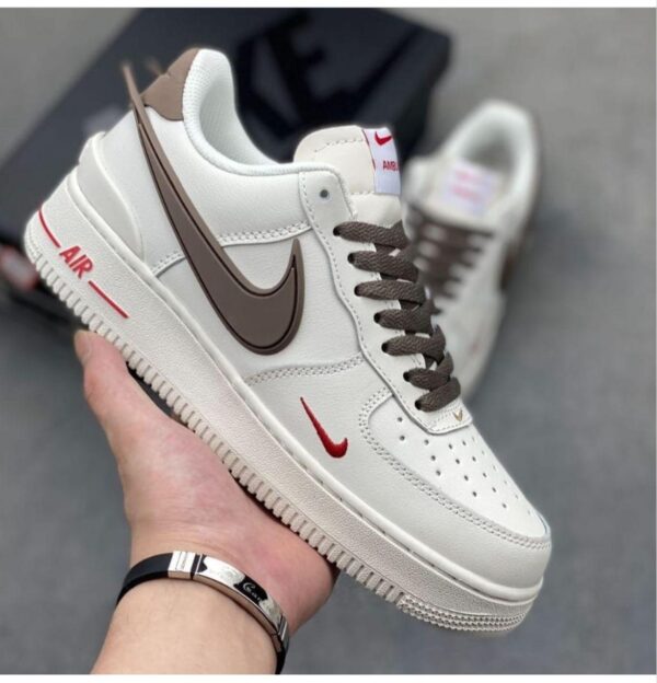 First Copy Nike Air Force 1 Ambush – Brown Swoosh Edition - Image 3