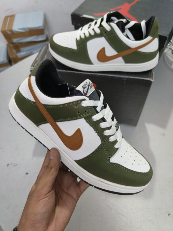First Copy Nike Dunks – Brown Green Edition - Image 5
