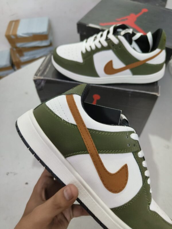 First Copy Nike Dunks – Brown Green Edition - Image 4