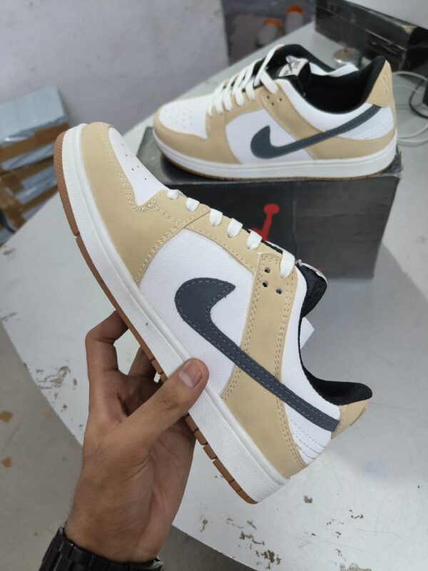 First Copy Nike Dunks – Black Cream Edition - Image 2