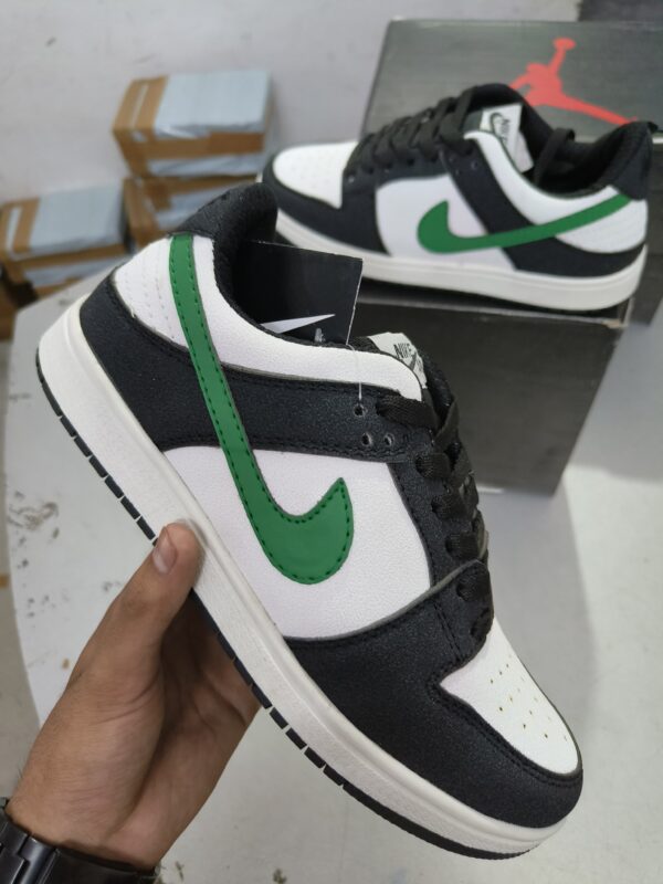 First Copy Nike Dunks – Black Green Edition - Image 2