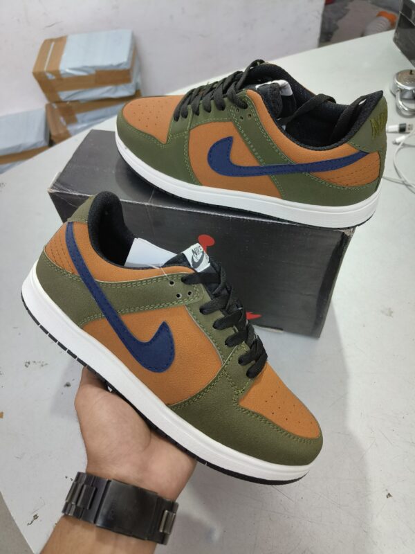 First Copy Nike Dunks – Blue Brown Edition - Image 5