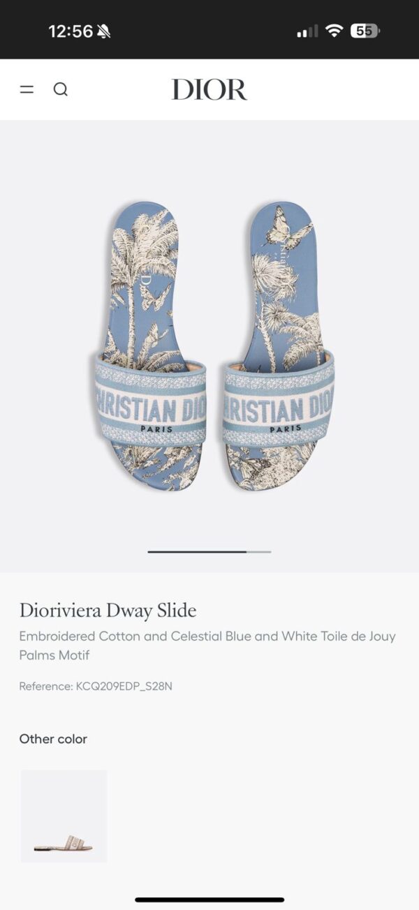 FIRST COPY Christian Dior Dway Slides - Image 2