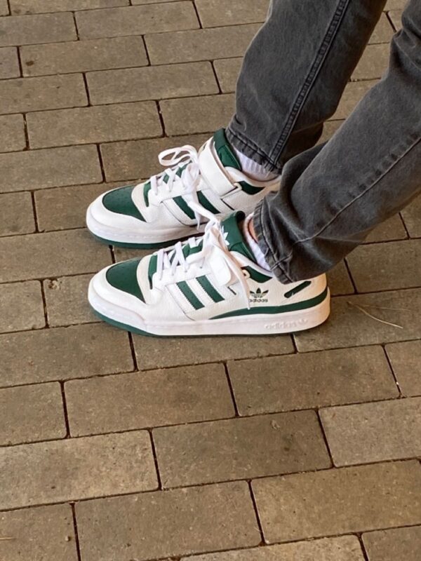 FIRST COPY Adidas Forum 84 White Green EDtn - Image 3